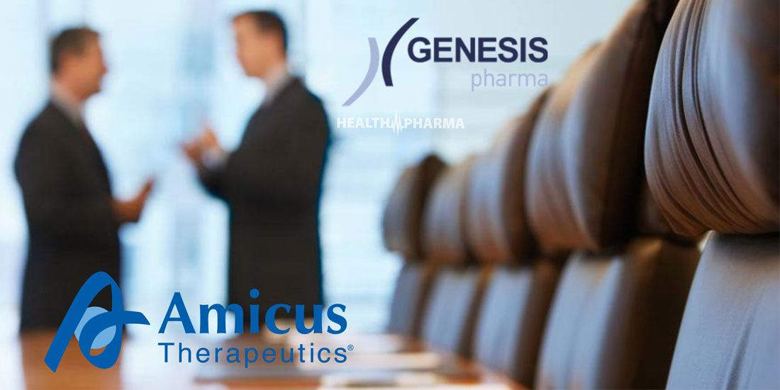 Εμπορική συνεργασία GENESIS Pharma με την Amicus Therapeutics