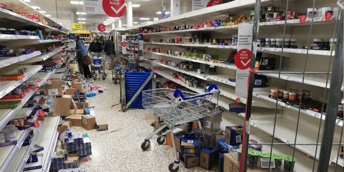 Βρετανία: Το lockdown οδήγησε στην ταχύτερη αύξηση των πωλήσεων στα σούπερ μάρκετ από το 1994!
