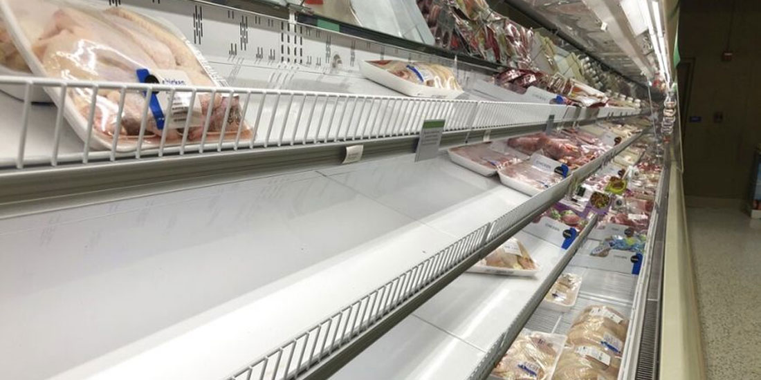 ΗΠΑ: Σοβαρές αδυναμίες στην αλυσίδα εφοδιασμού τροφίμων