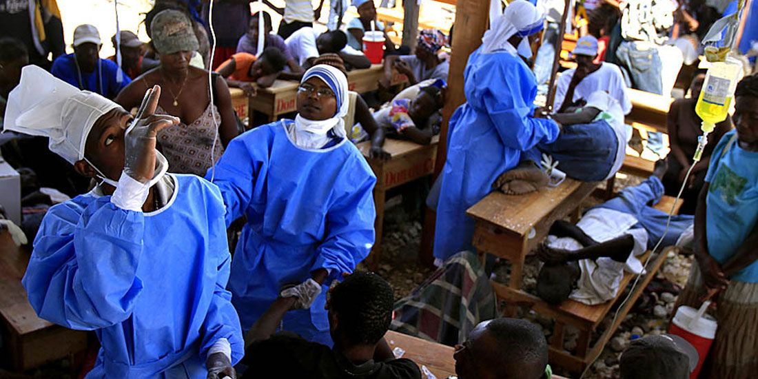 Ο ΟΗΕ και η κυβέρνηση της Αϊτή ζητούν 145,6 εκατ. δολάρια για να αντιμετωπίσουν την επιδημία χολέρας