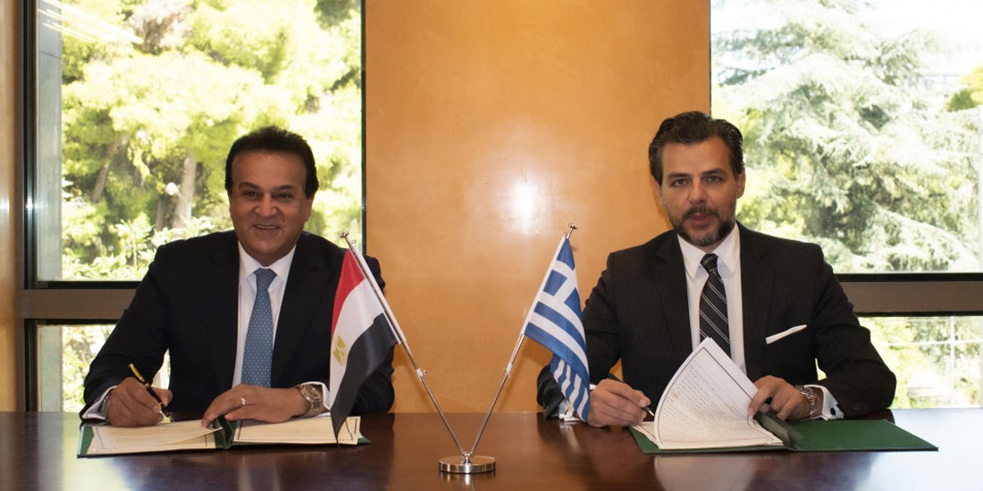 Μνημόνιο Συνεργασίας μεταξύ του Ομίλου Ιατρικού Αθηνών και του Υπουργείου Υγείας της Αιγύπτου