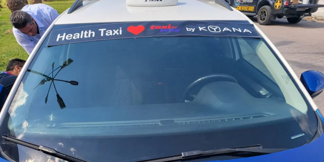 Με απινιδωτές εξοπλίζονται ταξί στη Θεσσαλονίκη