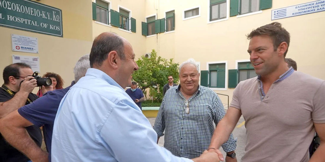Ο ΣΥΡΙΖΑ φέρνει στη Βουλή τις «διαπιστώσεις» Κασσελάκη από τα νοσοκομεία στα νησιά