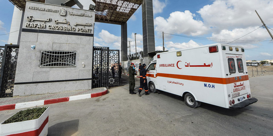 Γάζα: 21 καρκινοπαθείς μεταφέρθηκαν στην Αίγυπτο