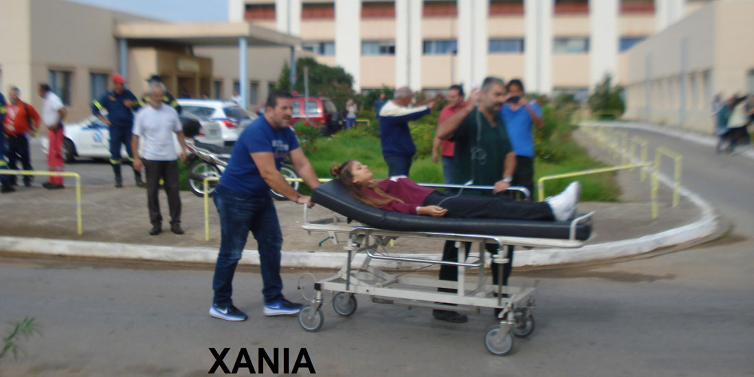 Ασκήσεις ετοιμότητας σε νοσοκομεία της Κρήτης